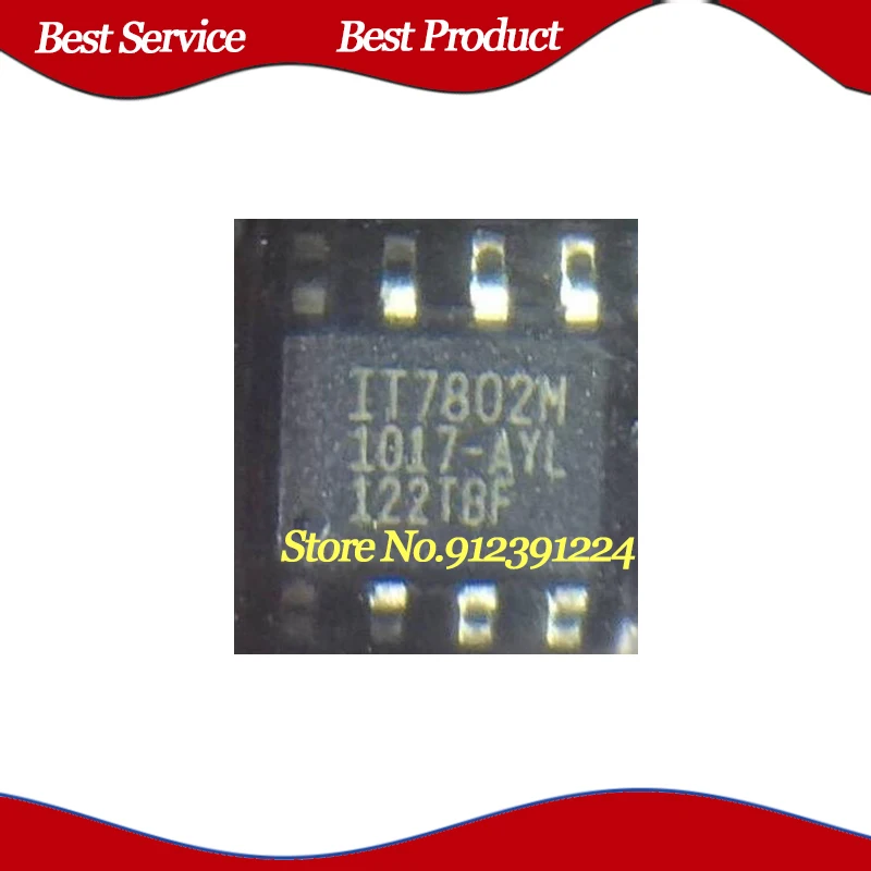 10ชิ้น/ล็อต IT7802M SOP8ใหม่และต้นฉบับสต็อก