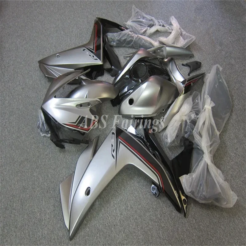 4Gifts New ABS Whole Motorcycle Fairings Kit Fit For YAMAHA R3 R25 2015 2016 2017 2018 15 16 17 18 Bodywork Set Custom