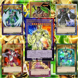 22 pz/set Yu Gi Oh Cards Self Made element HERO Avian Burstinatrix Anime Game Off Screen Series Flash Card Collection Toy Gift