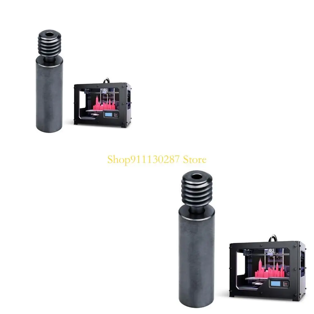 

J1HC Printer Hotend Nozzle Throat Heat Break Heater DLC Coated for Ender3V2 Cr10