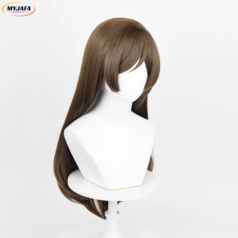 Momozono Nanami Cosplay Wig Anime Long Brown Straight Heat Resistant Synthetic Hair Party Role Play Wigs + Wig Cap