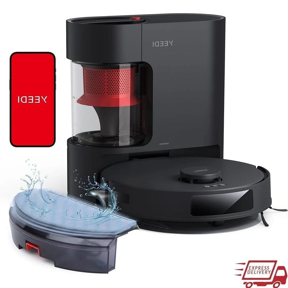 

Робот-пылесос C12 PRO Plus, 8000 Па, сильное всасывание, Vibra Mopping, аккумулятор 5200 мАч, многосенсорное приложение TrueMapping Fusion Smart