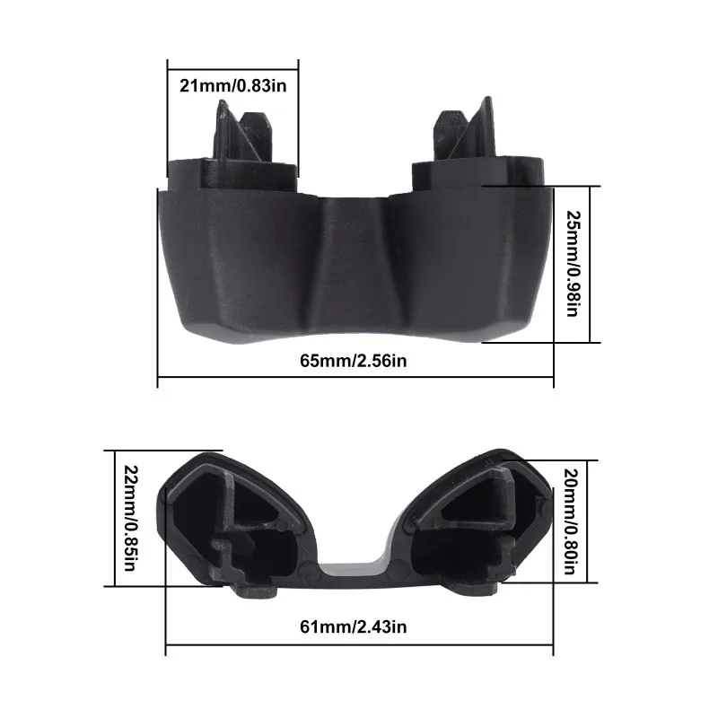 Car Roof Rack Bike Cycle Carrier End Cap Plug Spare 34369 for Thule 591 Pro Ride Bike Rack Camping RV Bike Rack Accessories