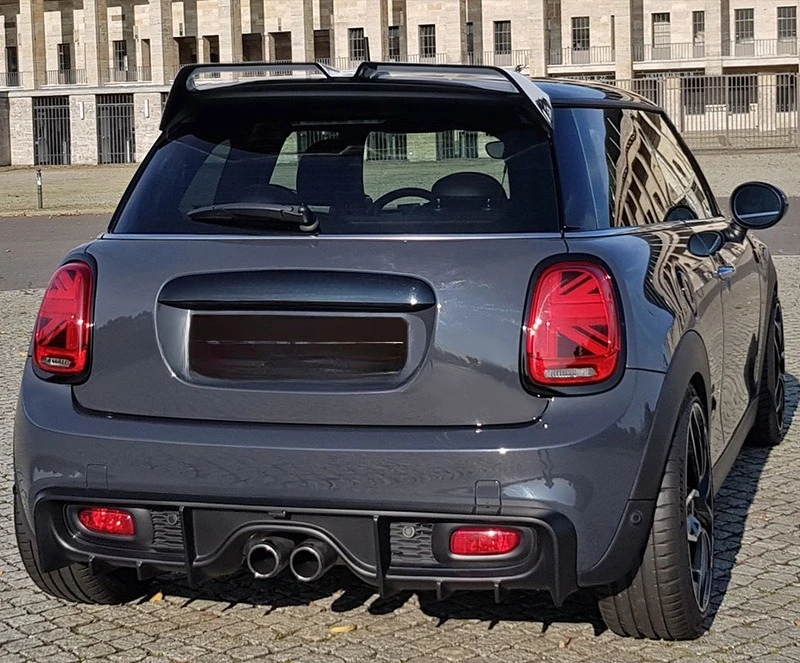 

Suitable For 14-24 MINI COOPERS Modified European Wing F55 F56 Carbon Fiber Rear Wing Roof Fixed Wind Wing