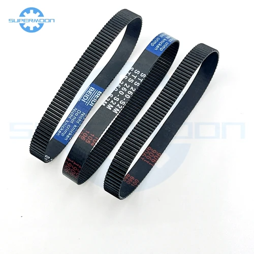 Imagen 2 del producto Correa de distribución S2M longitud 124 126 128 130 132 134 136 138 140 142 144 146mm ancho 4-15mm correa de transmisión de bucle cerrado de goma