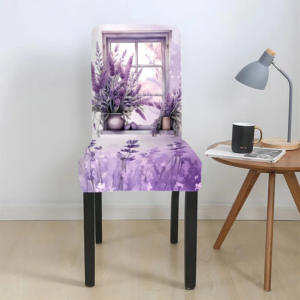 capa-de-cadeira-de-jantar-esticavel-com-estampa-de-lavanda-em-aquarela-2-4-6-pecas-removivel-e-lavavel