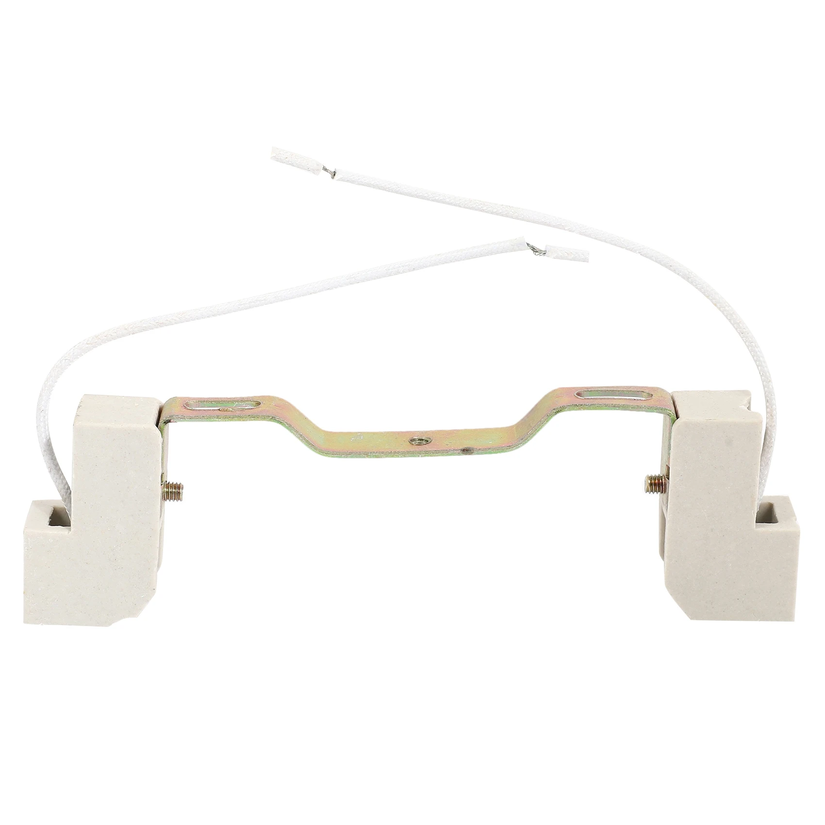 A44TR7S Bulb Socket Lamp Holder Connector Metal ceramics Handle For Flood Light, 118Mm