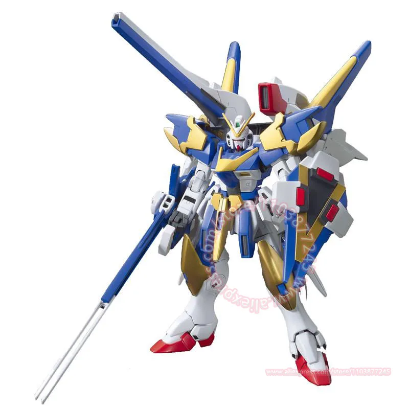 BANDAI HGUC 1/144 LM314V23 /24 VICTORY TWO ASSAULT BUSTER GUNDAM Trendy Figure Assembled Model Peripheral Toys Christmas Gift