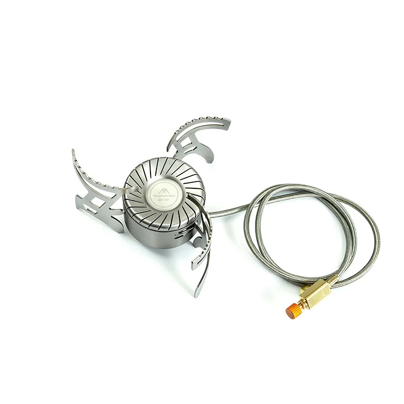 MOUNTAINHIKER NEW Camping Burner Outdoor Mini Stove 4200W High Power Ultralight Folding Gas Burner Hiking Picnic Camp Supplies