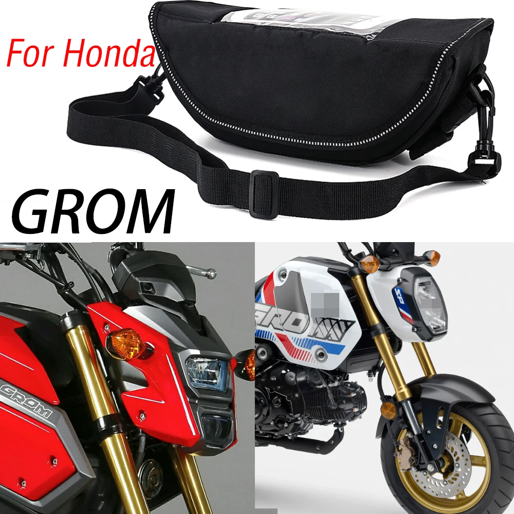 

For HONDA Grom Msx125 Grom125 Grom Motorcycle accessory Waterproof And Dustproof Handlebar Storage Bag