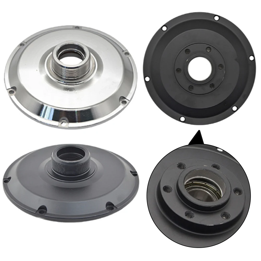 Electric Bike Motor Cover Hub Motor Cover Disc Brake Thread Brake Motor 14 Inch Brushless Motor Wheel Hub Steel Ring End Cover