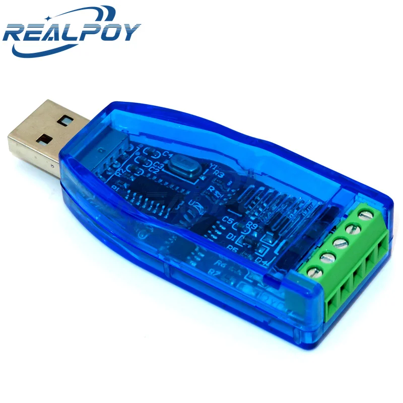 Industrial USB To RS485 RS232 Converter Upgrade Protection RS485 Converter Compatibility V2.0 Standard RS-485 A Connector Board