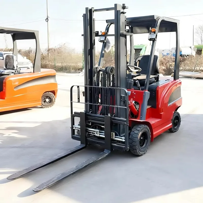 Customized High Capacity Factory Wholesale 1 Ton Small Electric Forklift Truck Lithium-Ion Battery 3-9m Lifting Height