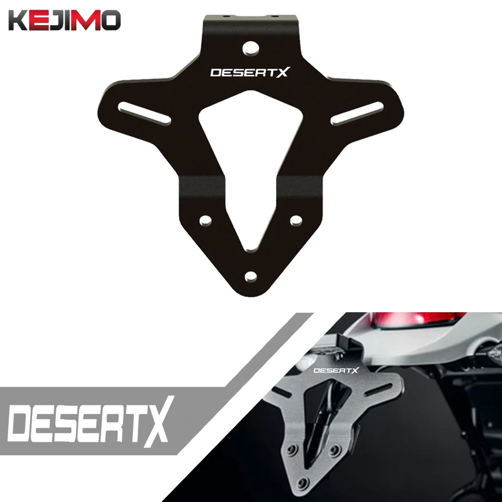 

Aluminium Motorcycle New For Ducati DesertX 2022-2026 License Plate Bracket Holder Accessories DESERT X desert x 2025 2024 2023