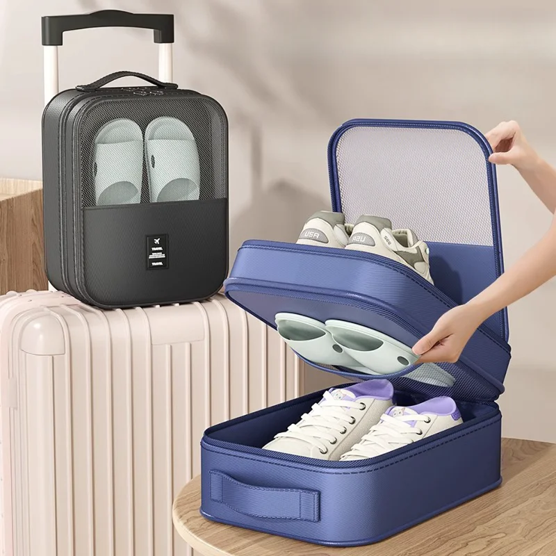 Business Trip Shoe Storage Bag Portable Suitcase Storage Bag Travel Wear Slippers Dust Cover Box Artifact