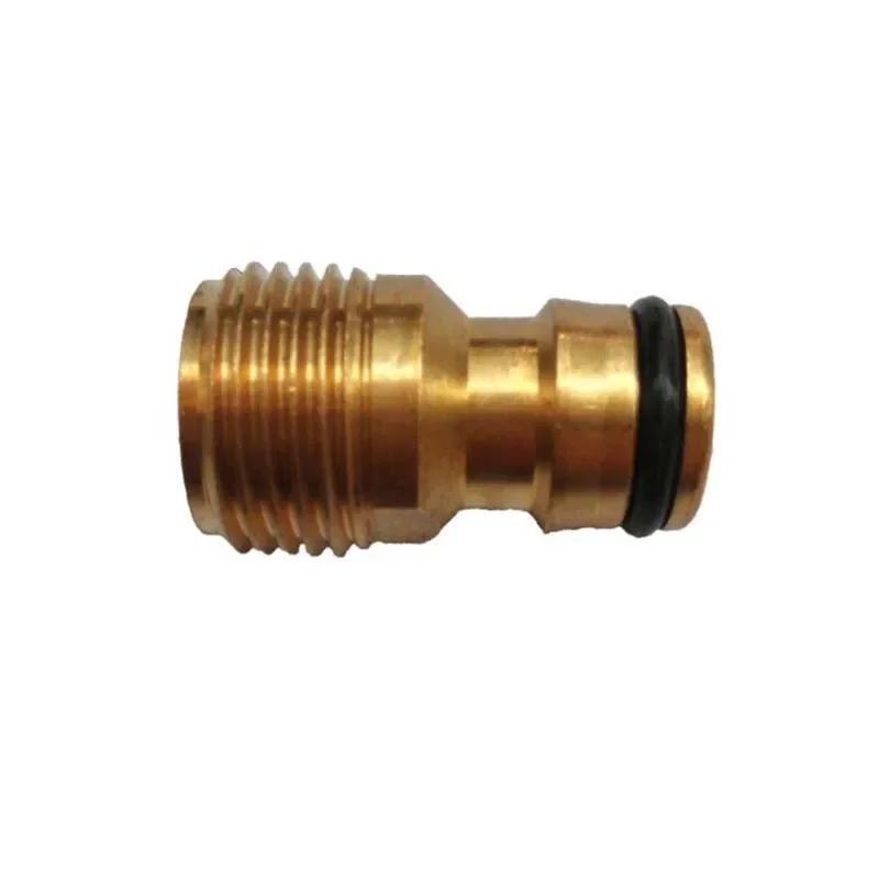 

1/2" external thread copper nipple connector garden car wash water gun connector