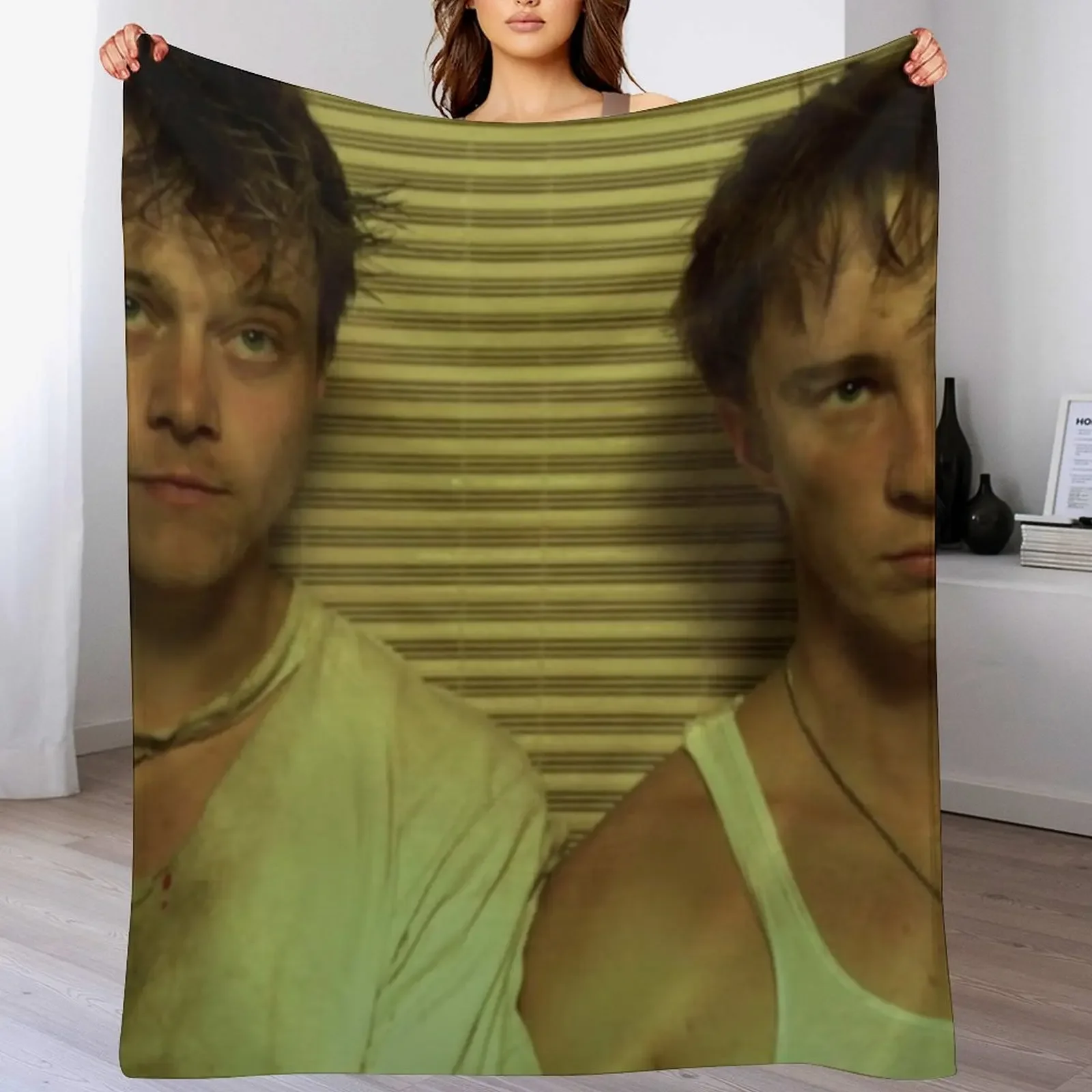 

Rudy Pankow and Drew Starkey Throw Blanket Thermals For Travel Beach Luxury Brand christmas decoration Blankets