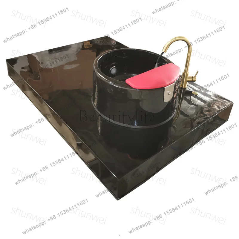 Factory Direct Sales Foreign Trade Foot Massage Base Foot Soaking Basin Pedicure Base Acrylic