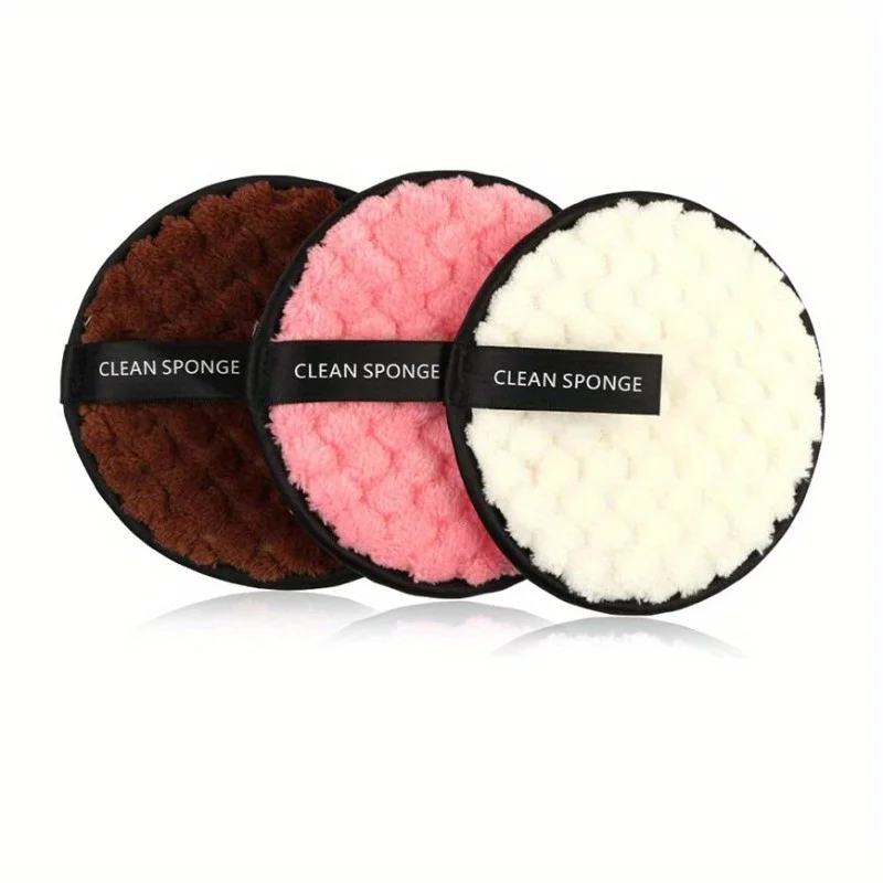 1피스 메이크업 리무버 패드, 화장품, 재사용 가능한 페이스 타올, 메이크업 물티슈, 천, 세탁 가능한 면 패드, 케어 클렌징 퍼프 도구