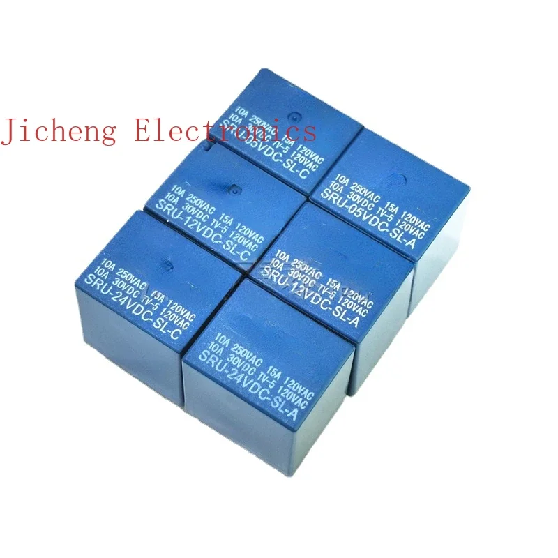 

10PCS SRU-05VDC-SL-A SRU-12VDC-SL-A SRU-24VDC-SL-A SRU-05VDC-SL-C SRU-12VDC-SL-C SRU-24VDC-SL-C Relay