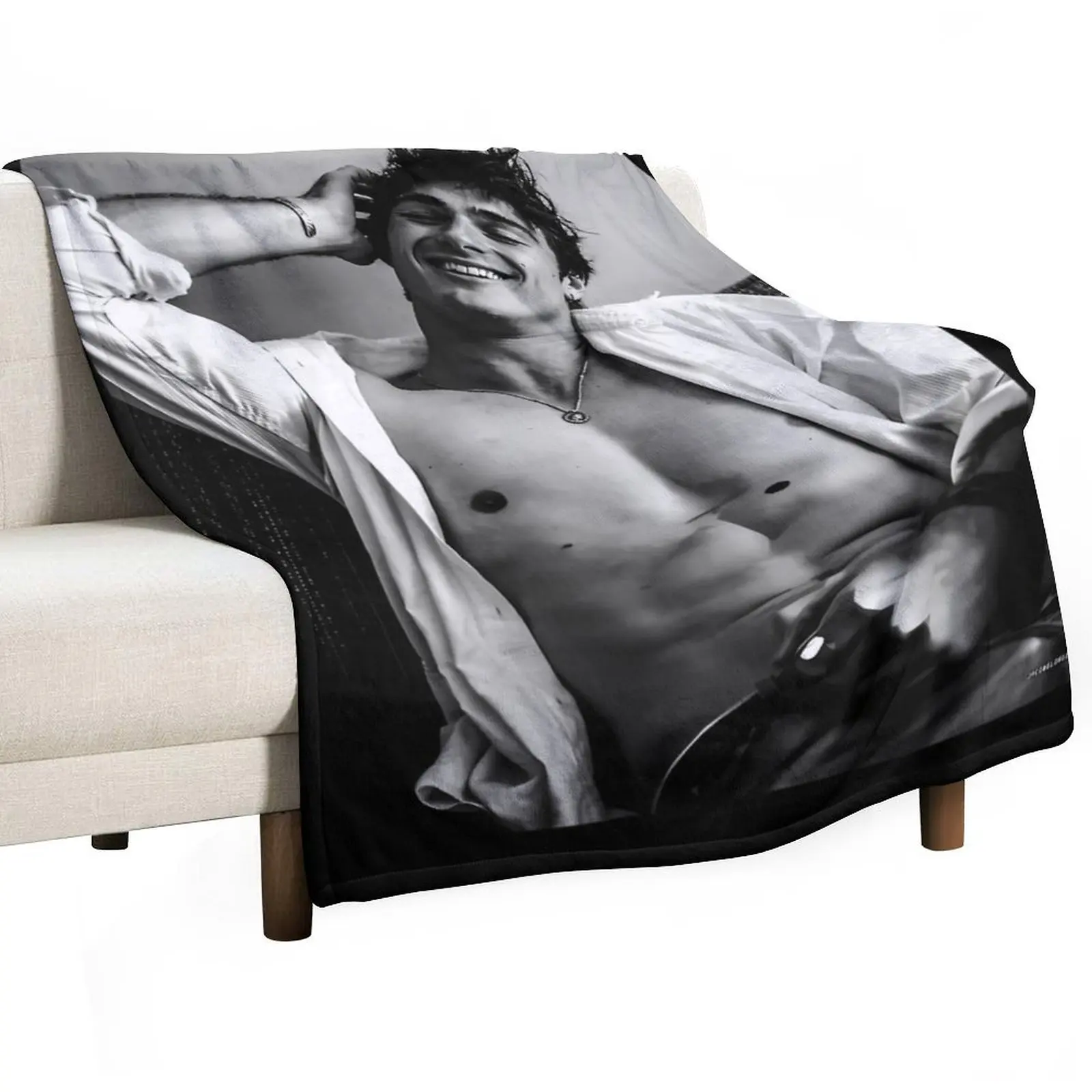 

jacob elordi Throw Blanket Beach Retros for winter Kid'S Blankets
