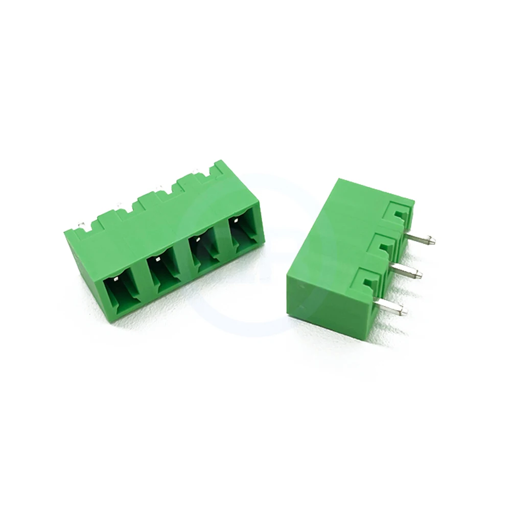 (10 PCS) KF 2EDG15R 2EDG15V 5.08mm Pitch Solder Plate Plug-in PCB Right Angle Straight Pin Terminal Block 15EDG15R/V 5.08 2~24P