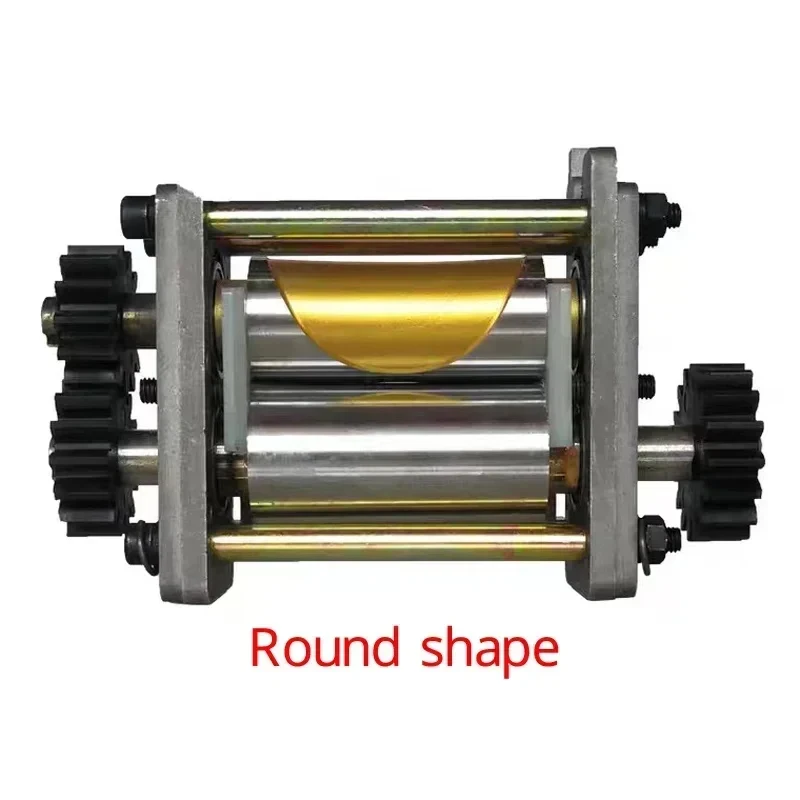 Round Shape Dumpling Moodle Wonton Wrapper Multi-Function Rolling hine Commercial