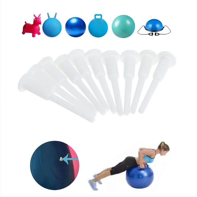 10 PCS Yoga Ball Air Plug High Quality Fitness Sport Ball Air Stopper Plug Pin Inflatable Bed Jump Horse Horn Balls Valve Plugs AliExpress