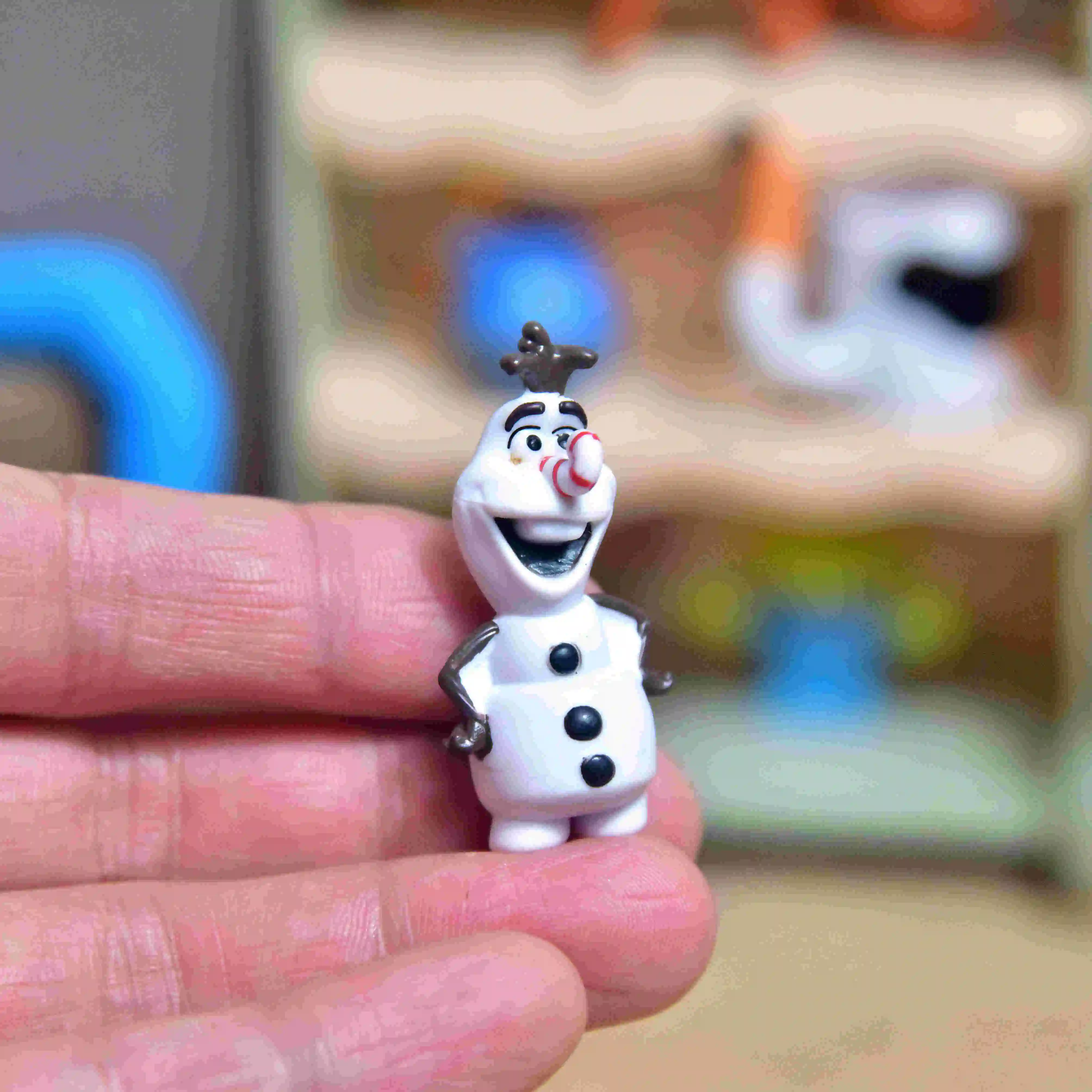 Disney Frozen Figure Olaf Decoration Toy Figures Cake Decoration Model Toys Gifts