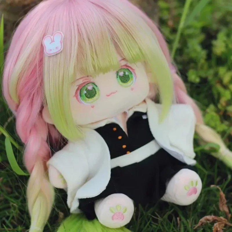 20cm Anime Game Cute Uzui Tengen Plush Cosplay Cotton Stuffed Doll Body Dress UP Plushie Toys Pillow Mascot Xmas Gift