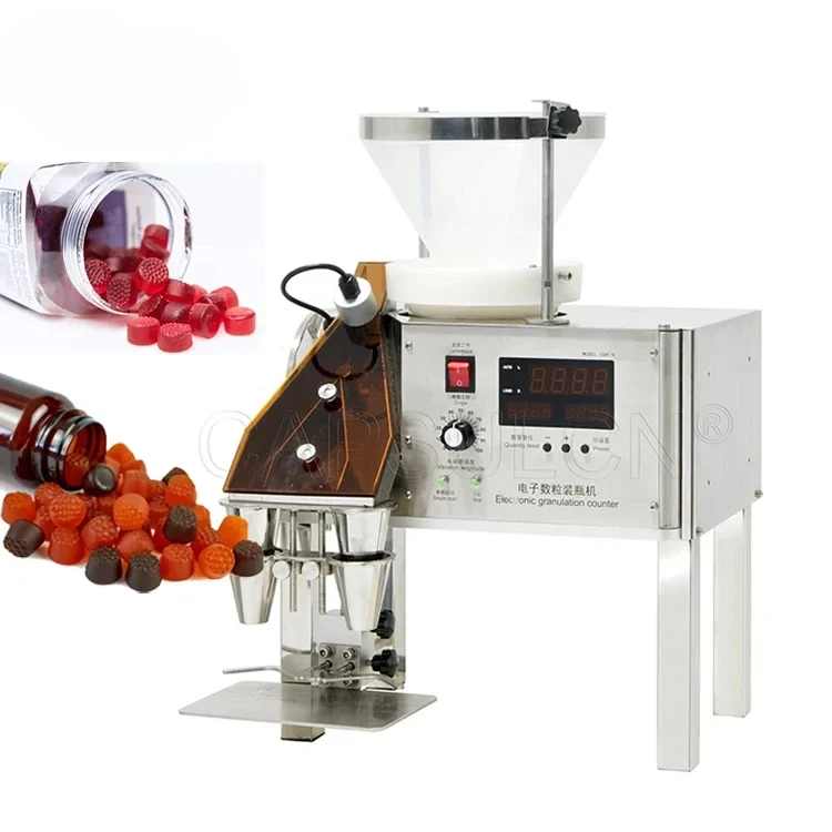 Best Price Small Semi Automatic Vibrating Tablet Bottle Counter Softgel Tablet Counting Machine