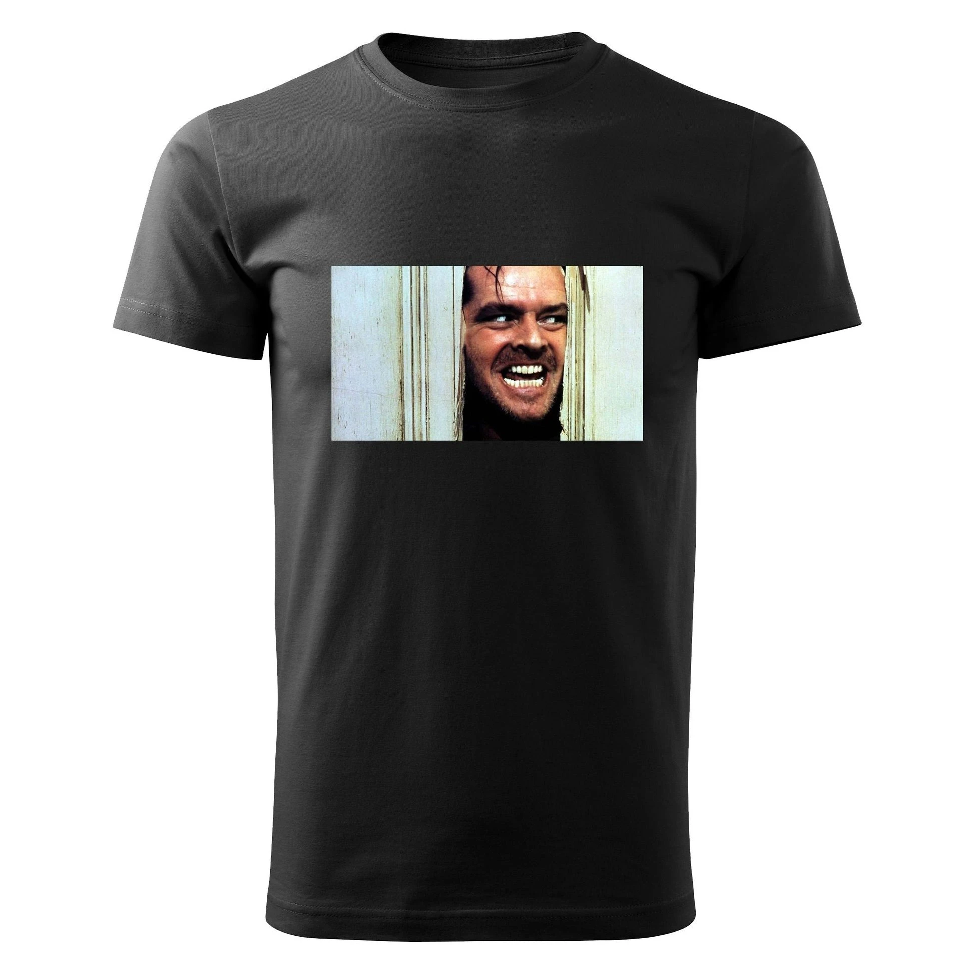 

The Shining Graphic Printing Summer Luxury Brand Pure Cotton Men's and Women's T-shirt Short Sleeve Street Fashion Trend