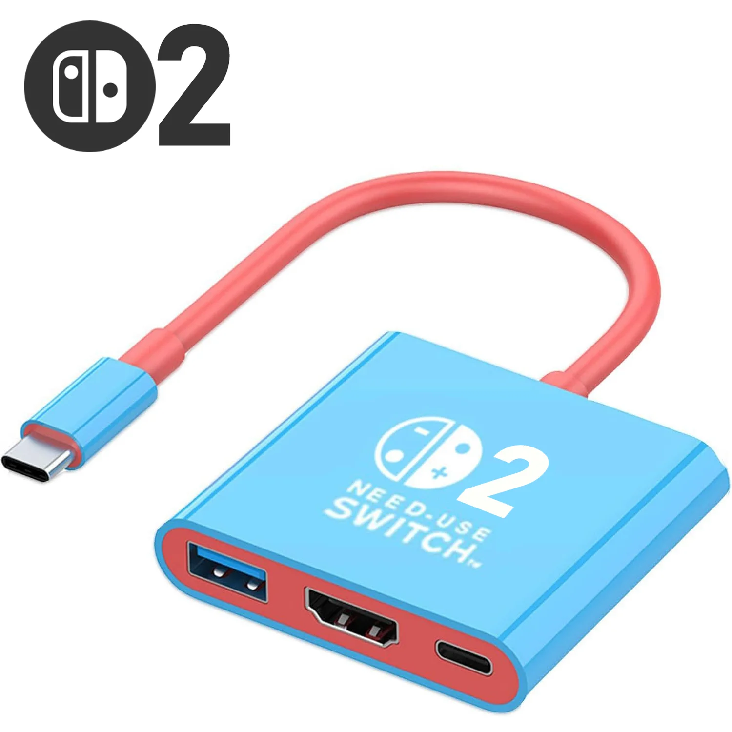 yZ[zSwitch 2 hbNA4K/60HZ Switch 2 TV[hΉA|[^ugx Switch 2 hbLOXe[ViHDMI2.0/PD 100W/USB3.0|[gځj