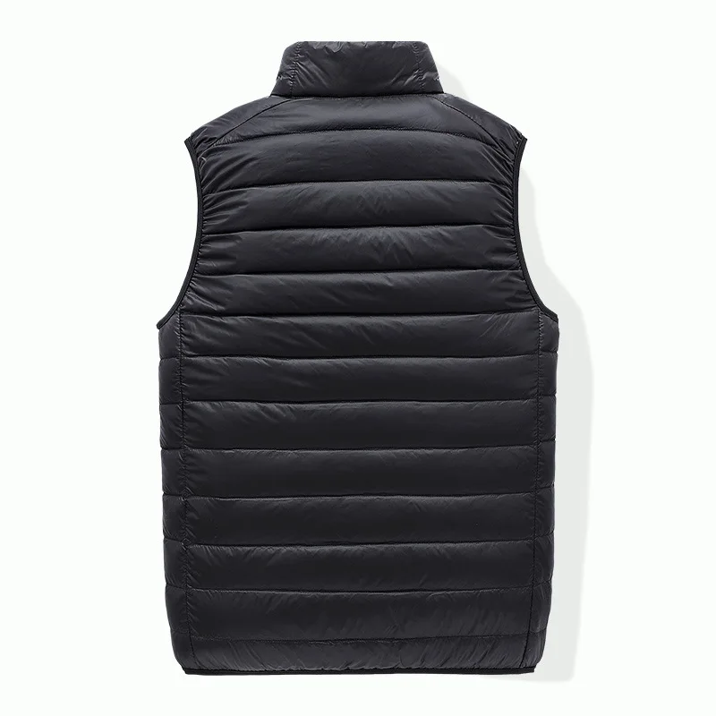 Men's Sleeveless Puffer Jacket 2023 New Autumn Spring Lightweight Water-Resistant Packable Men Down Vest Coat