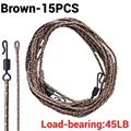 15PCS Brown 45lb