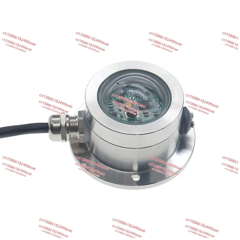 Stainless steel optical rain gauge RS485 meteorological monitoring station dual channel pulse rainfall sensor
