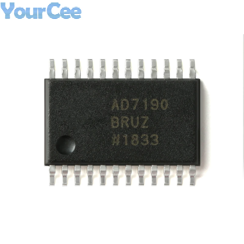 AD7190BRUZ-REEL TSSOP-24 AD7190 AD7190BRUZ 24-bit Σ-Δ Analog-to-digital Converter (ADC) Chip