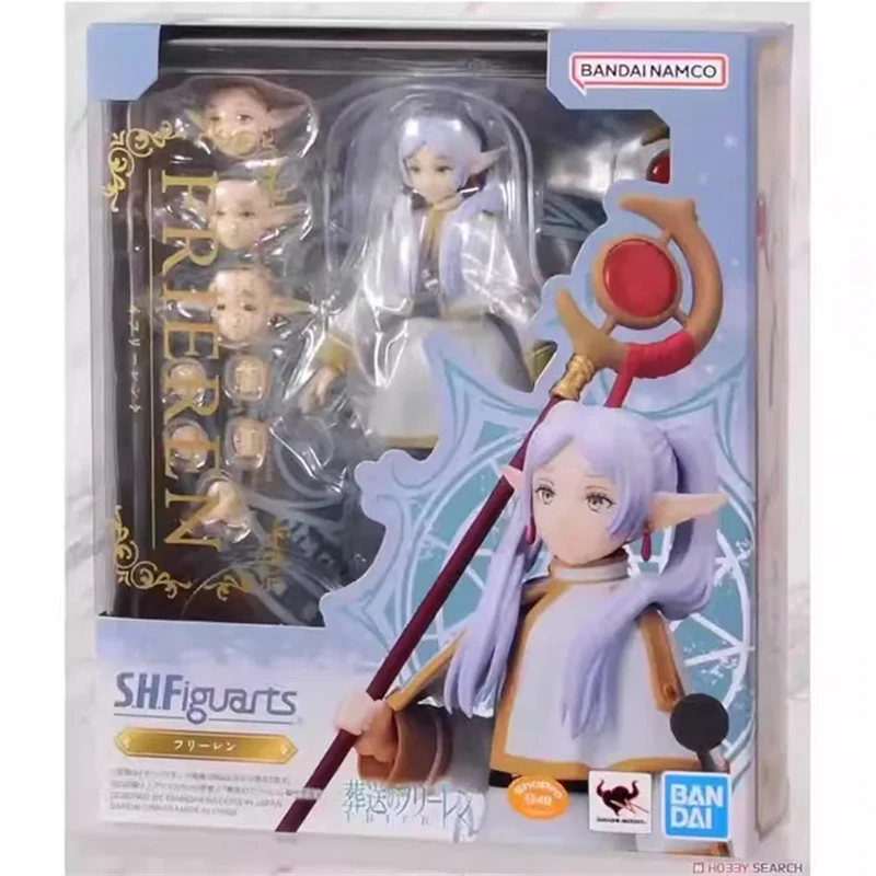 

Genuine Bandai Frieren: Beyond Journey's End SHF Frieren Anime Action Figures Model Figure Toys Gift for Toys Hobbies Children