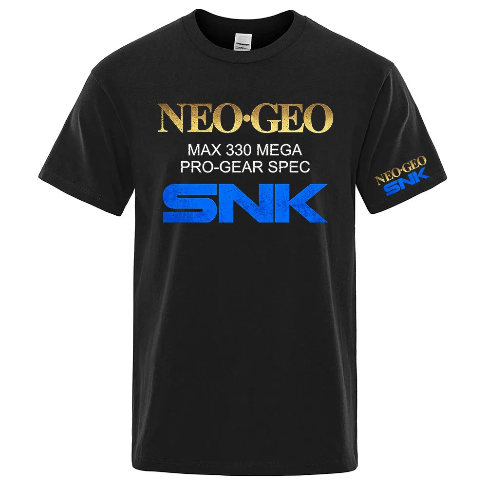 Camiseta Deportiva para Hombre 2026 Neo Geo Pro Gear con Estampado de Logotipo, Refrescante, Antiadherente al Cuerpo, de Secado Rápido y Transpirable