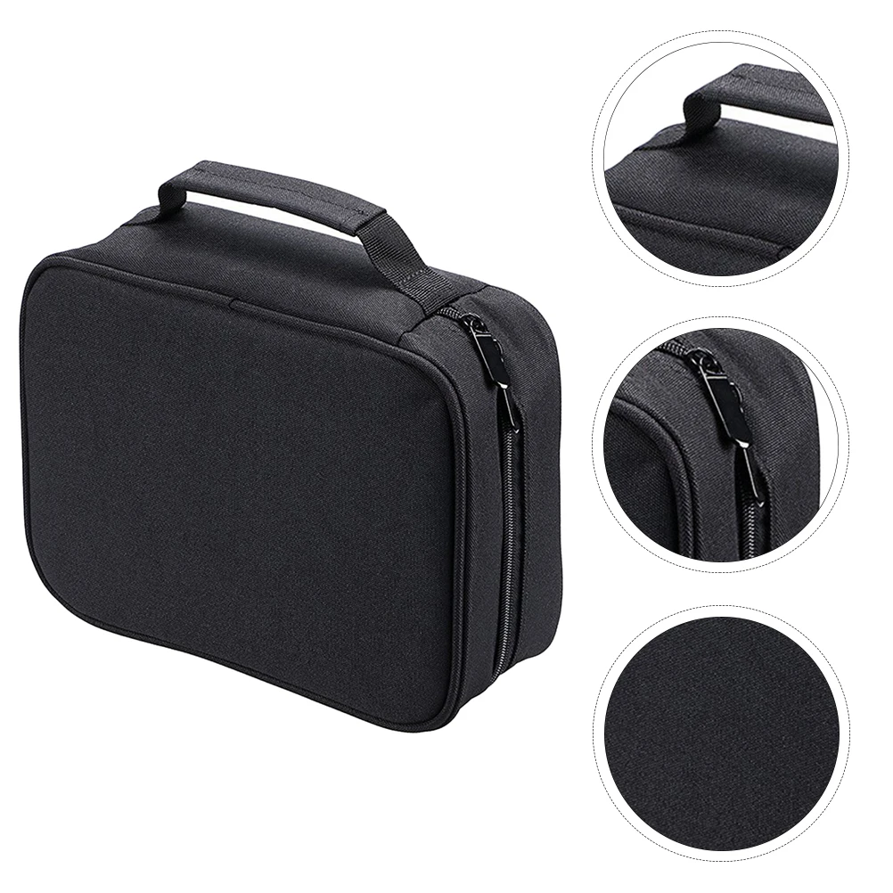 

Large Capacity Multilayer Marker Pen Bag Handle Oxford Cloth Stationery Pouch Smooth Zipper Portable Art Drawing Pencils
