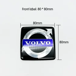 Araba Kaputu Ön Kaput Izgara Arka Bagaj Amblemi Logo Rozeti Etiket Çıkartması Volvo S40 C30 XC90 S80 S80L Araba Aksesuarları