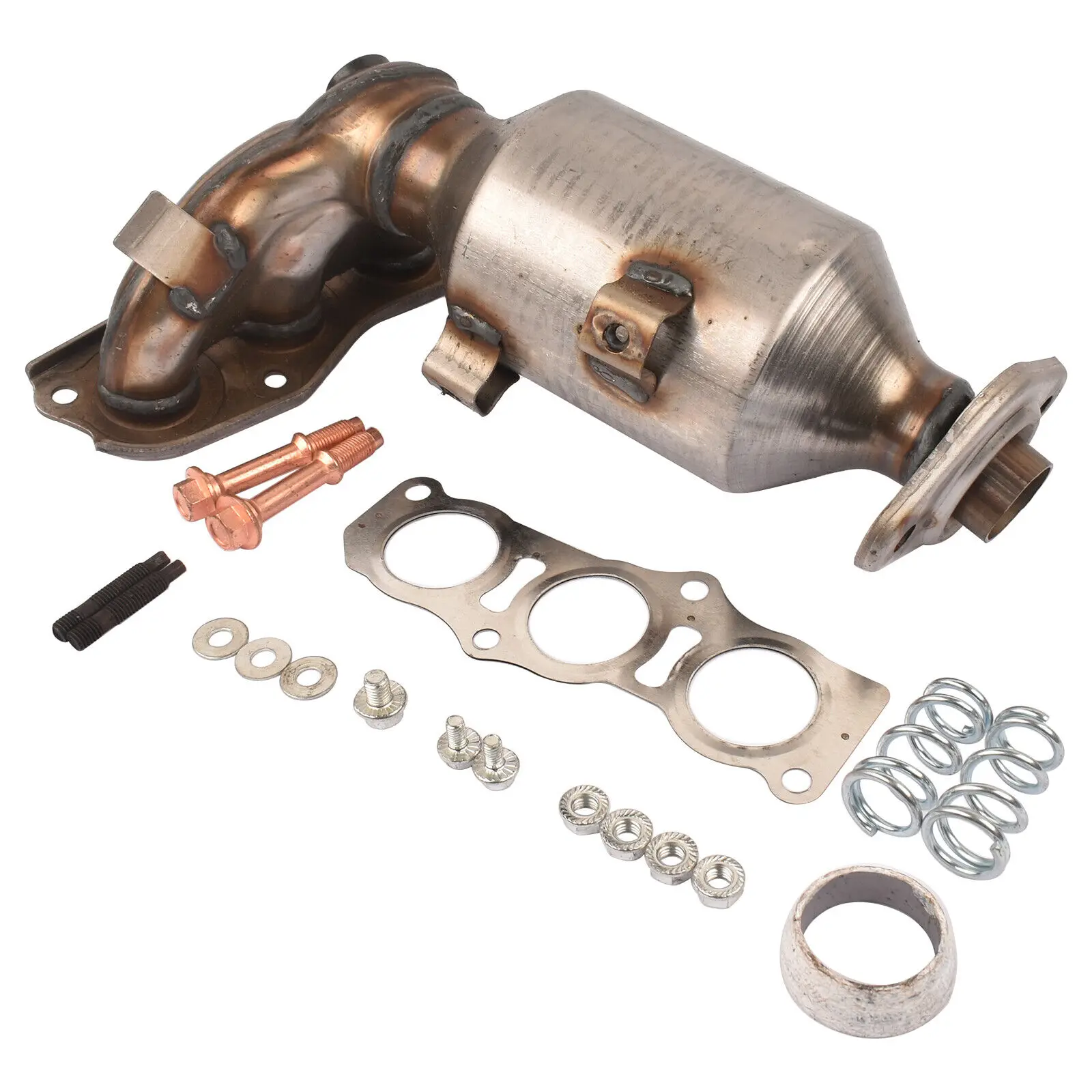 Catalytic Converter For Toyota Aygo Peugeot 107 2005-2014 Models Includes Installation Kit Automotive Exhaust System Tool