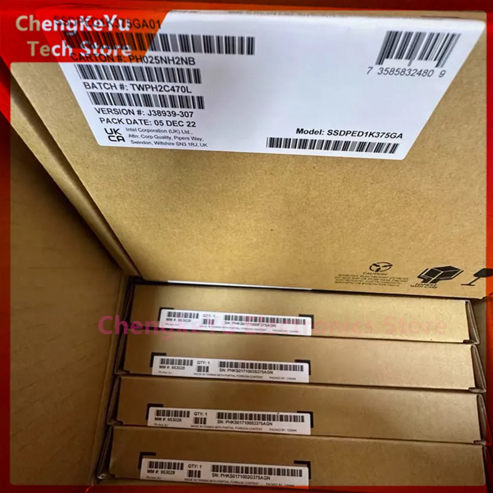 New&original For Intel OPTANE P4800X AIC Card HHHL 375G 750G PCIe NVME Enterprise-Class SSD Solid State Drive Data Center Level