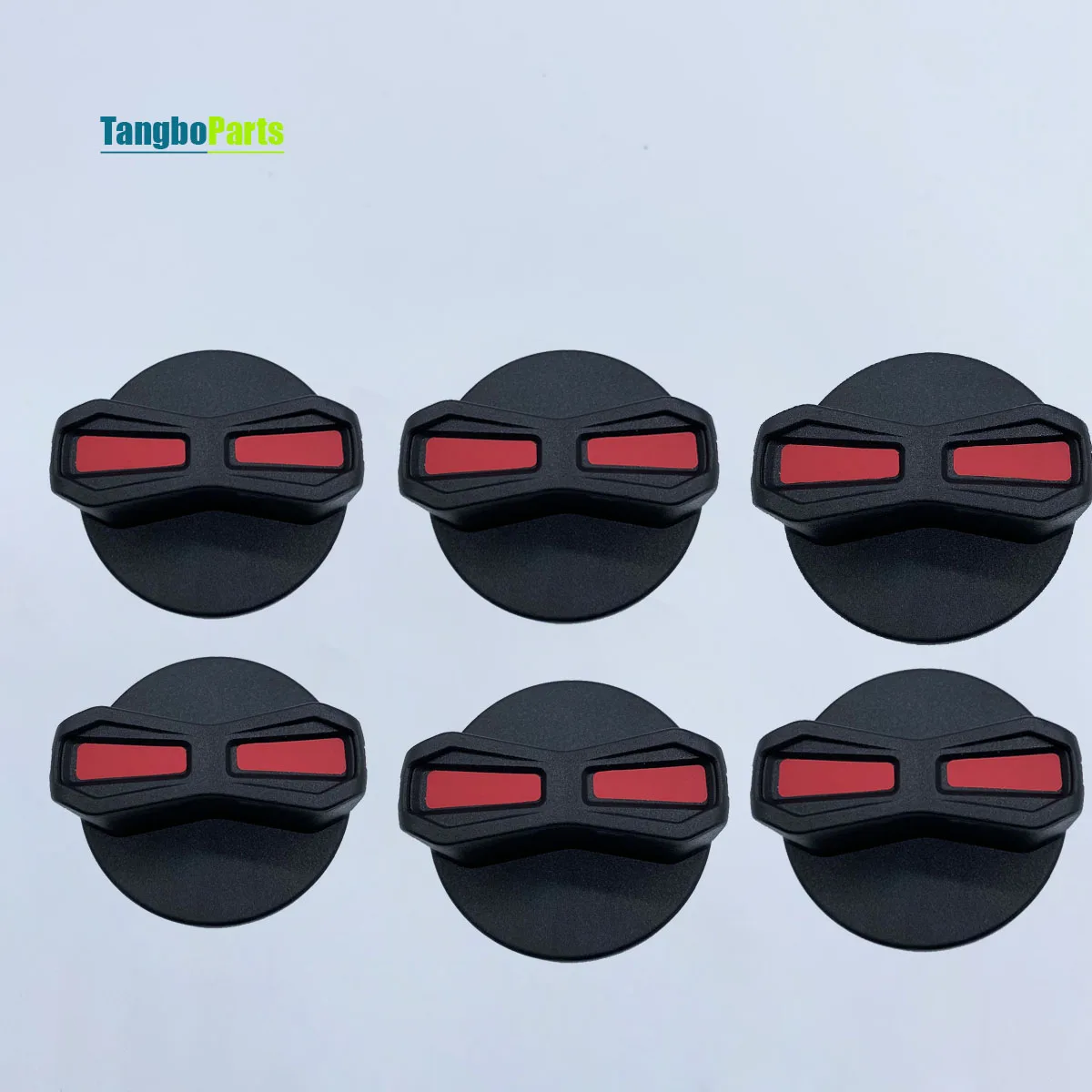 6Pcs Commercial Home Bakelite Gas Burner Stove Cooktop Spare Parts 75mm Black Large Knobs