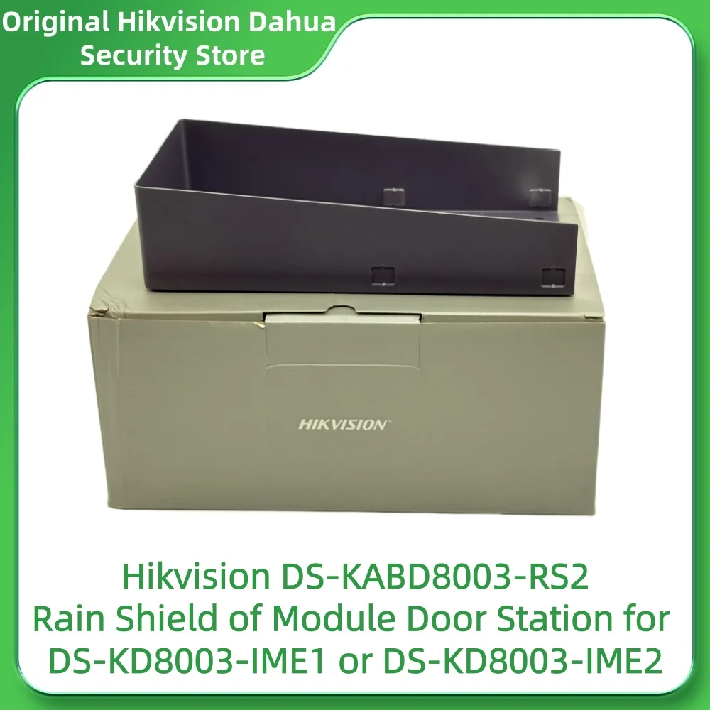 Hikvision DS-KABD8003-RS2 SECC Regenscherm van module Deurstation DS-KD8003-IME1 DS-KD8003-IME2 Beschermschild voor 2 modules