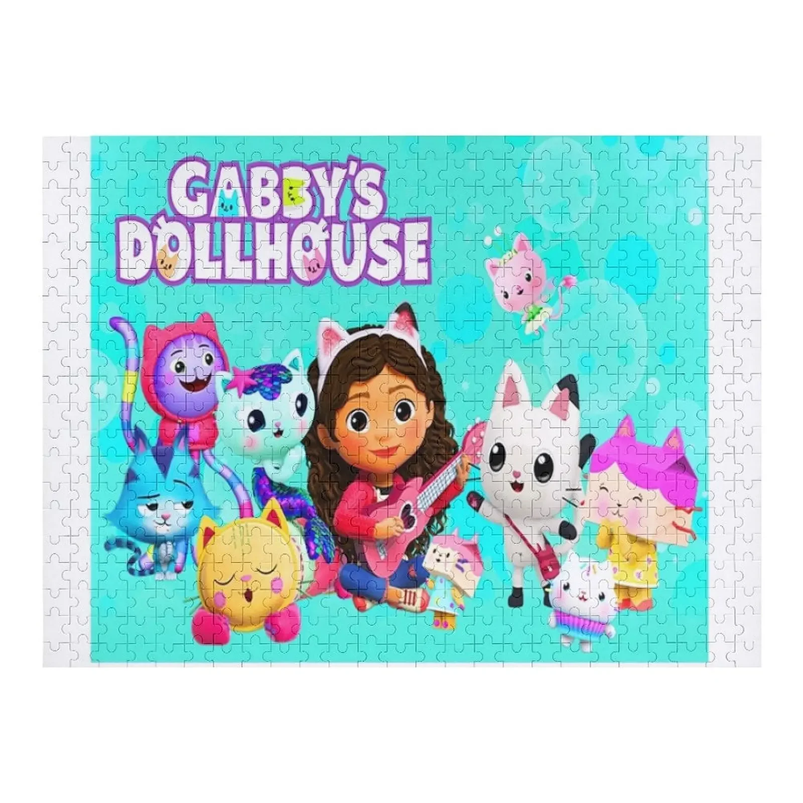 

Кукольный домик Габби, персонажи сезона 2, поделки, кукольный домик Габби, принадлежности для дня рождения, рубашка, головоломка