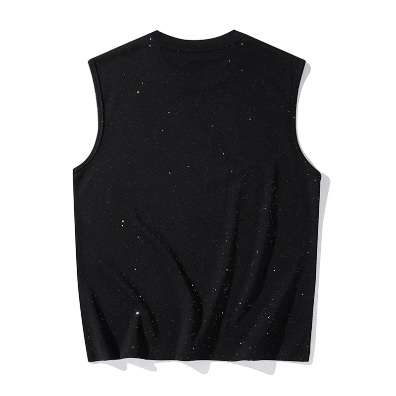 2025 Simple Sleeveless Vest Men's Loose Fashion Gypsy Vest