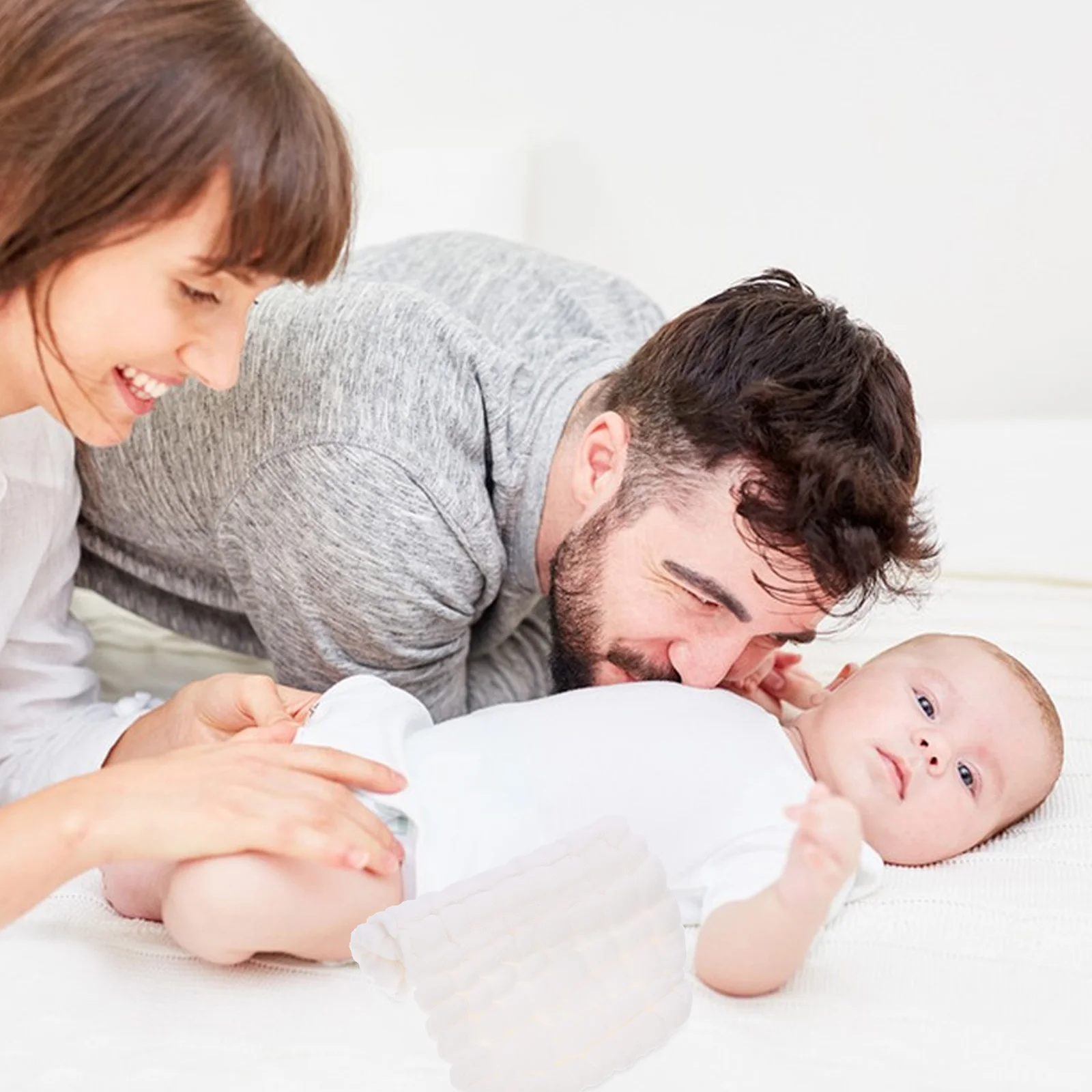 

10pcs Diapers Cloth Newborn Liners Cotton Peanut Shaped Reusable Washable Diaper Small Cloth Diapers Liner For Baby Size 12