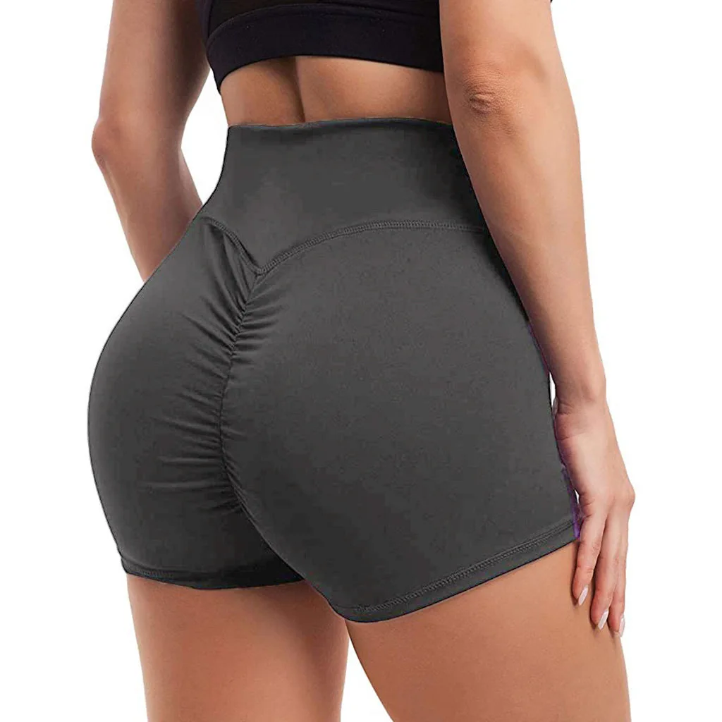 New Women High Waist Honeycomb Yoga Shorts Seamless Workout Elastic Buttocks Sportswear Impact Fitness Leggings gym - Image 6