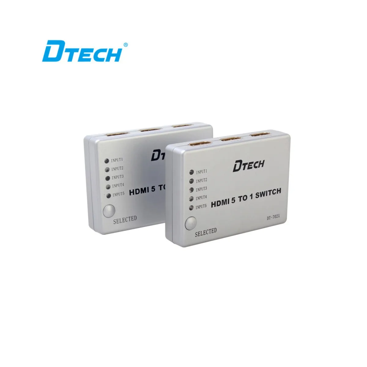 DTECH 5x1 HDMI Switch With Remote Control 5 in 1 Out Switcher for Other Audio & Video Equipments